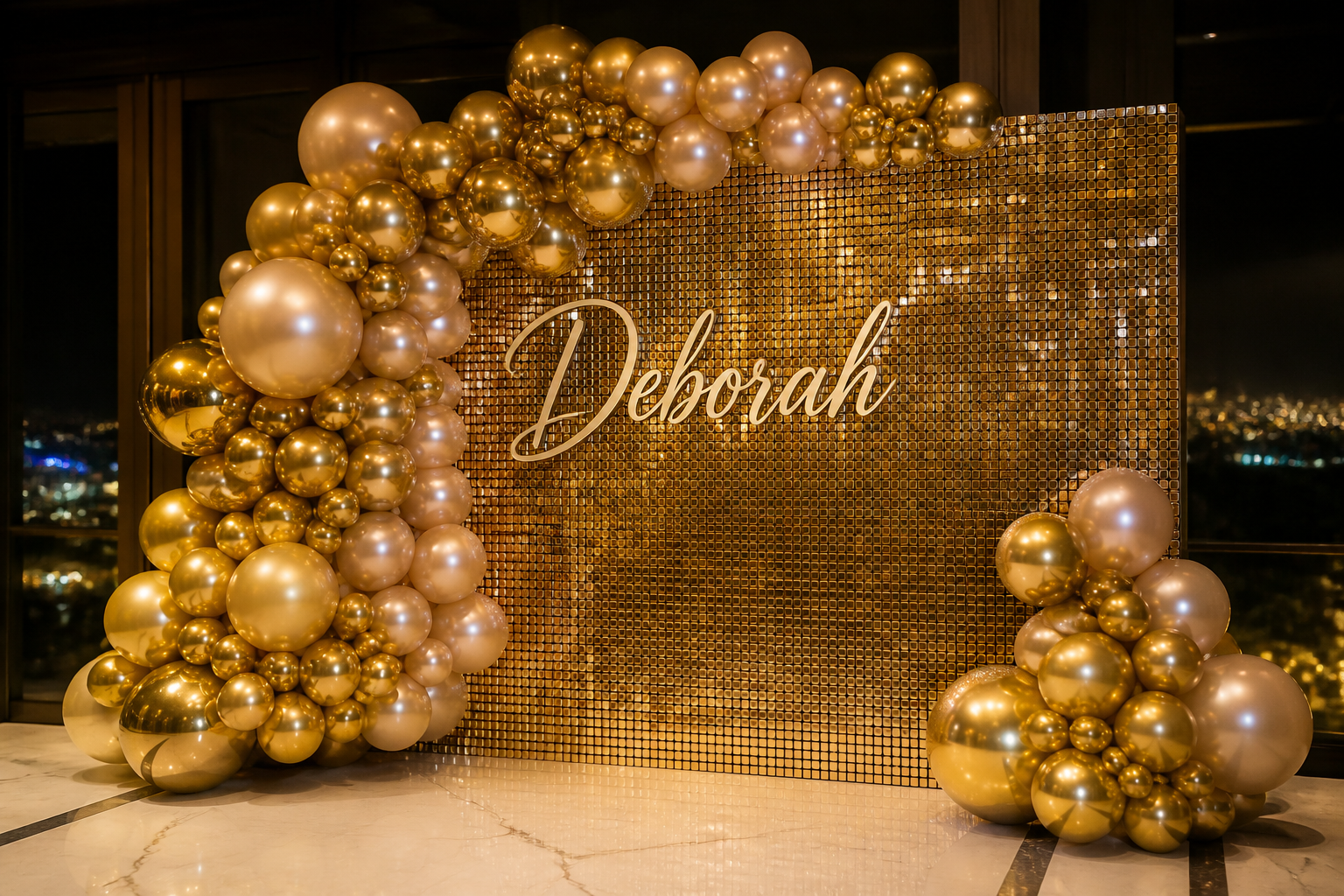 Office Inauguration Balloon Decor